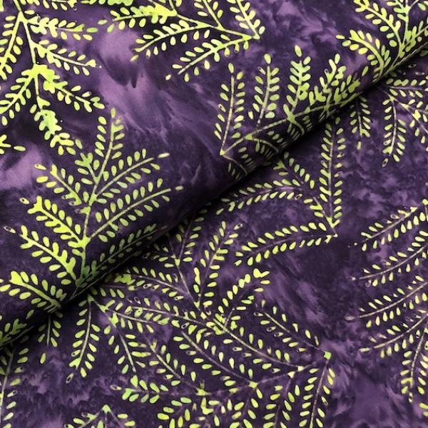 PURPLE LEMON - Northwest Sunset - Batikstoff aus Indonesien